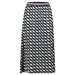 Wavy Graphic Skirt