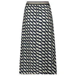 Wavy Graphic Skirt