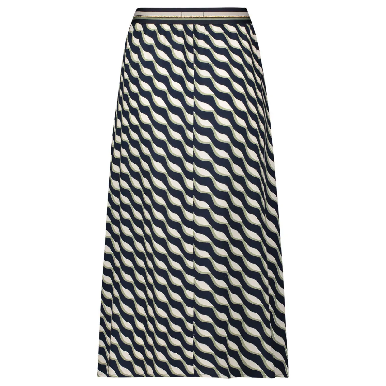 Wavy Graphic Skirt