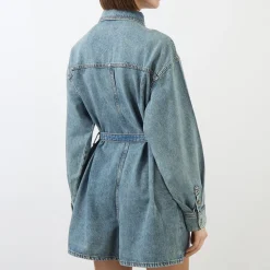 Weightless Denim Playsuit