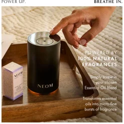 Outlet NEOM WELLBEING Wellbeing Pod Mini+ Waterless Essential Oil Diffuser - Black