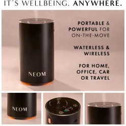 Outlet NEOM WELLBEING Wellbeing Pod Mini+ Waterless Essential Oil Diffuser - Black
