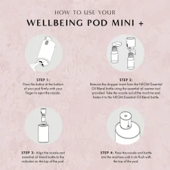 Outlet NEOM WELLBEING Wellbeing Pod Mini+ Waterless Essential Oil Diffuser - Black