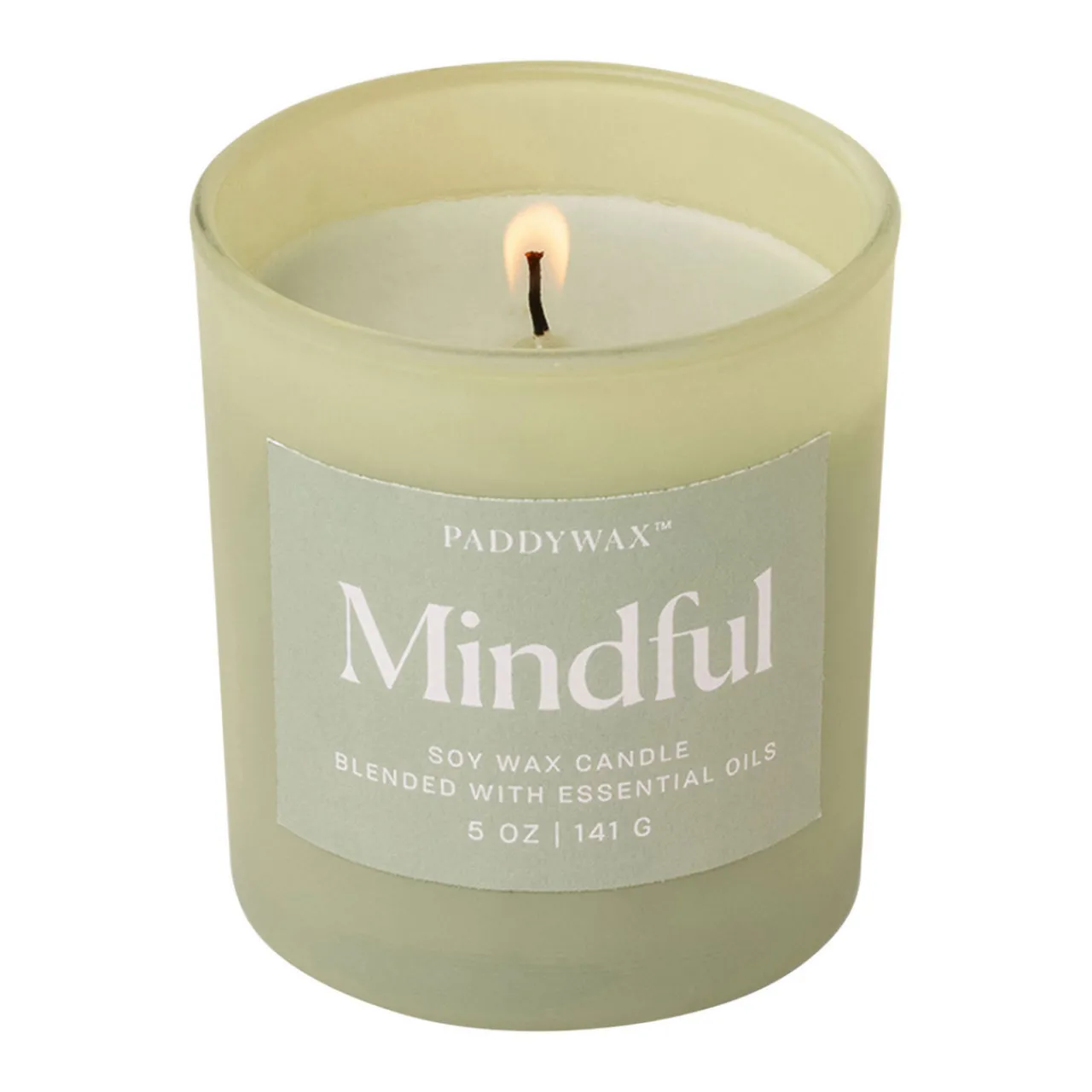 Hot PADDYWAX Wellness Glass Candle in Mindful 141g