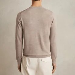 New REISS Wessex Merino Wool Sweater