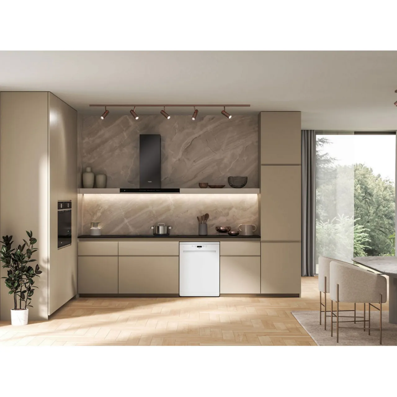 New WHIRLPOOL Standard Dishwasher - White