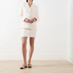 Hot SISTER JANE Whisper Tweed Mini Skirt