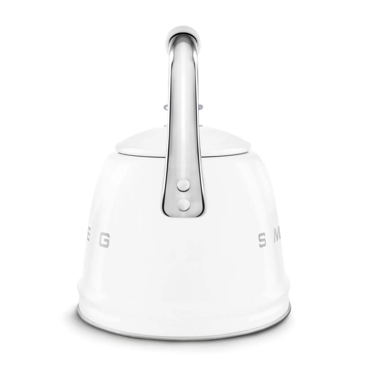 Hot SMEG Whistling Kettle White