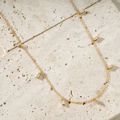 Outlet METTLE & BLOOM White Chakra Necklace