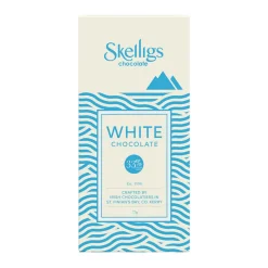 New SKELLIGS CHOCOLATE CO. White Chocolate Bar 75g