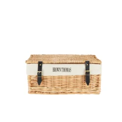 Sale BROWN THOMAS Wicker 18 Inch Hamper Basket