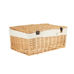 Sale BROWN THOMAS Wicker 18 Inch Hamper Basket