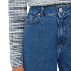 New WHISTLES Wide Leg Cropped Jean