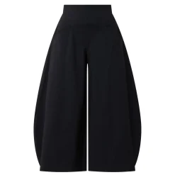 Wide Leg Cropped Trousers