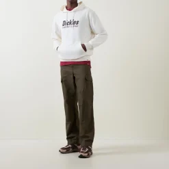 Discount DICKIES Williston Logo Drawstring Hoodie