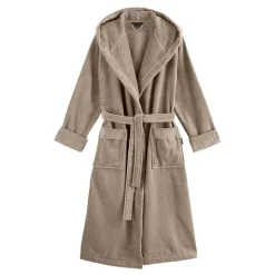 Women's Smooth Bathrobe Sand