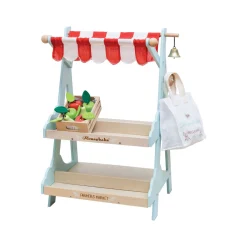 Sale LE TOY VAN Wooden Market Stall & Fruit Play Food Crate