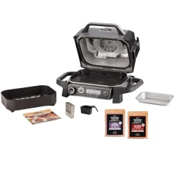Online NINJA Woodfire Electric 2400w BBQ Grill & Smoker