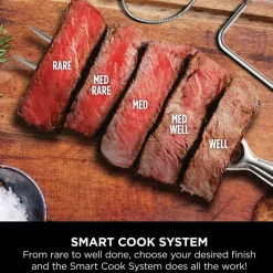 Hot NINJA Woodfire Pro Connect XL Electric BBQ Grill & Smoker