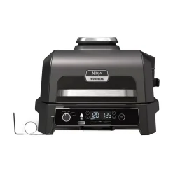 Clearance NINJA Woodfire Pro XL Electric BBQ Grill & Smoker with Smart Cook