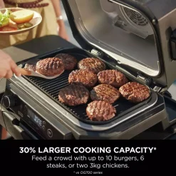 Clearance NINJA Woodfire Pro XL Electric BBQ Grill & Smoker with Smart Cook