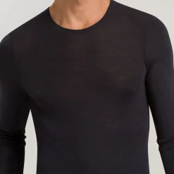 Wool-Silk Long Sleeve T-Shirt