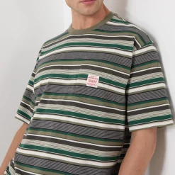 Workwear Stripe Logo T-Shirt