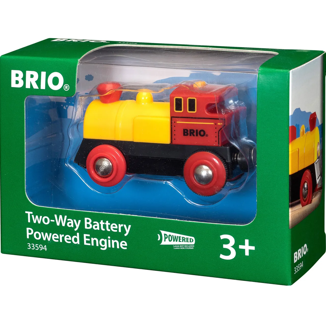 Fashion BRIO World: Two-Way Battery Powered Engine Train