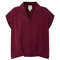 Outlet CALVIN KLEIN Wrap Draped Blouse