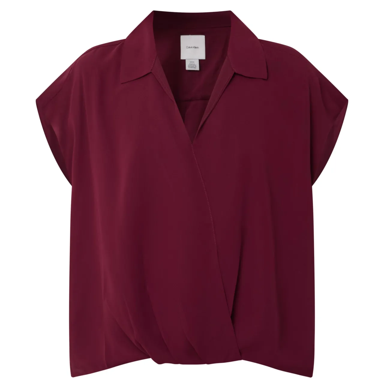 Outlet CALVIN KLEIN Wrap Draped Blouse