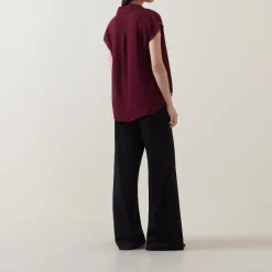 Outlet CALVIN KLEIN Wrap Draped Blouse