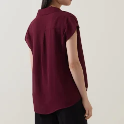 Outlet CALVIN KLEIN Wrap Draped Blouse