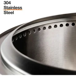 Fashion SOLO STOVE Yukon Fire Pit with Stand Black