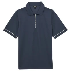Zain Half-Zip Tipped Polo Shirt