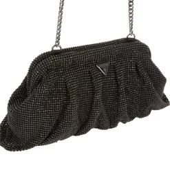 Outlet GUESS Zaline Mesh Rhinestone Clutch