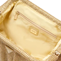 Hot GUESS Zaline Mesh Rhinestone Clutch