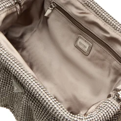 Zaline Mesh Rhinestone Clutch