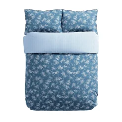 Zayda Duvet Set Chambray Blue