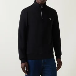 Hot PS PAUL SMITH Zebra Half-Zip Sweatshirt