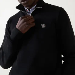 Hot PS PAUL SMITH Zebra Half-Zip Sweatshirt