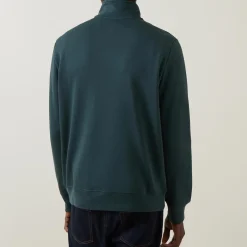 Zebra Logo Half-Zip Sweatshirt