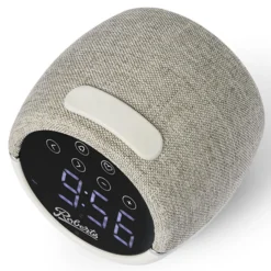 New ROBERTS Zen White FM Clock Radio