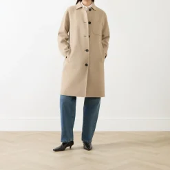 Zenone Single-Breasted Wool Coat