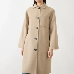 Zenone Single-Breasted Wool Coat