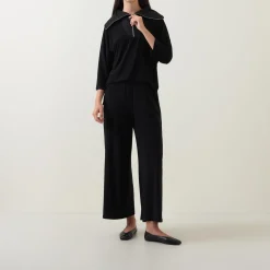 Sale JOSEPH RIBKOFF Zip-Detail Wide Leg Jumpsuit
