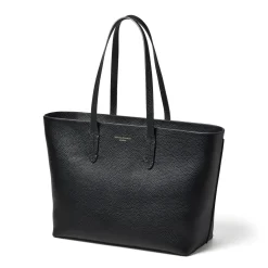 Zipped East West Tote Bag