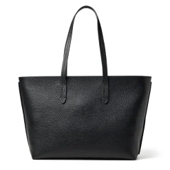 Zipped East West Tote Bag