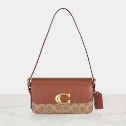 Clearance COACH Zoe Logo Shoulder Bag