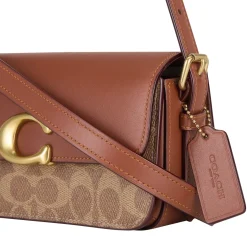 Clearance COACH Zoe Logo Shoulder Bag