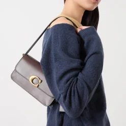 Hot COACH Zoe Logo Shoulder Bag